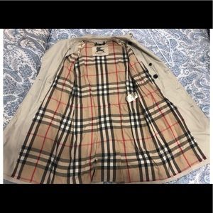 Burberry London Trench Coat Size 56 XL
